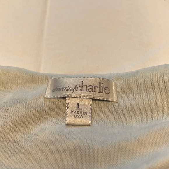 Charming Charlie Double Layer Lace Tank - Picture 3 of 3